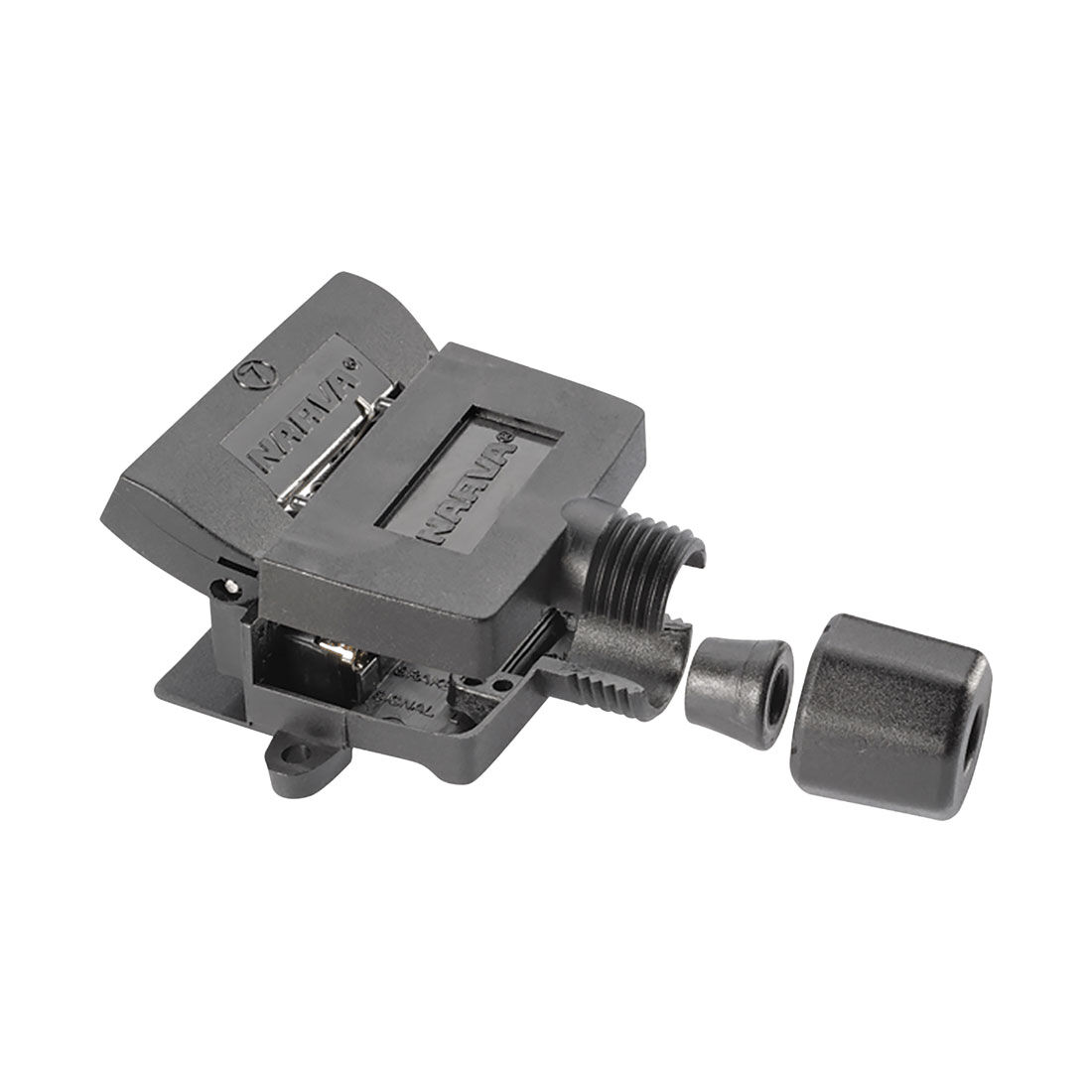 Narva Trailer Socket, Flat - 7 Pin, , scaau_hi-res