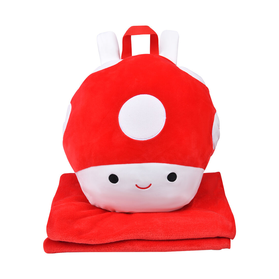 Cabin Crew Kids Toadstool Cushion Blanket Backpack, , scaau_hi-res