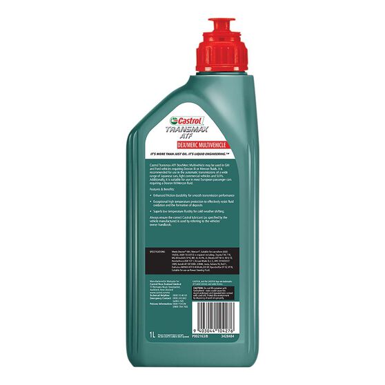 Castrol Auto Transmission Fluid Dex III, 1 Litre Supercheap Auto