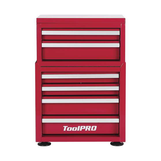 ToolPRO Mini Tool Cabinet 4 Drawer Red, , scaau_hi-res