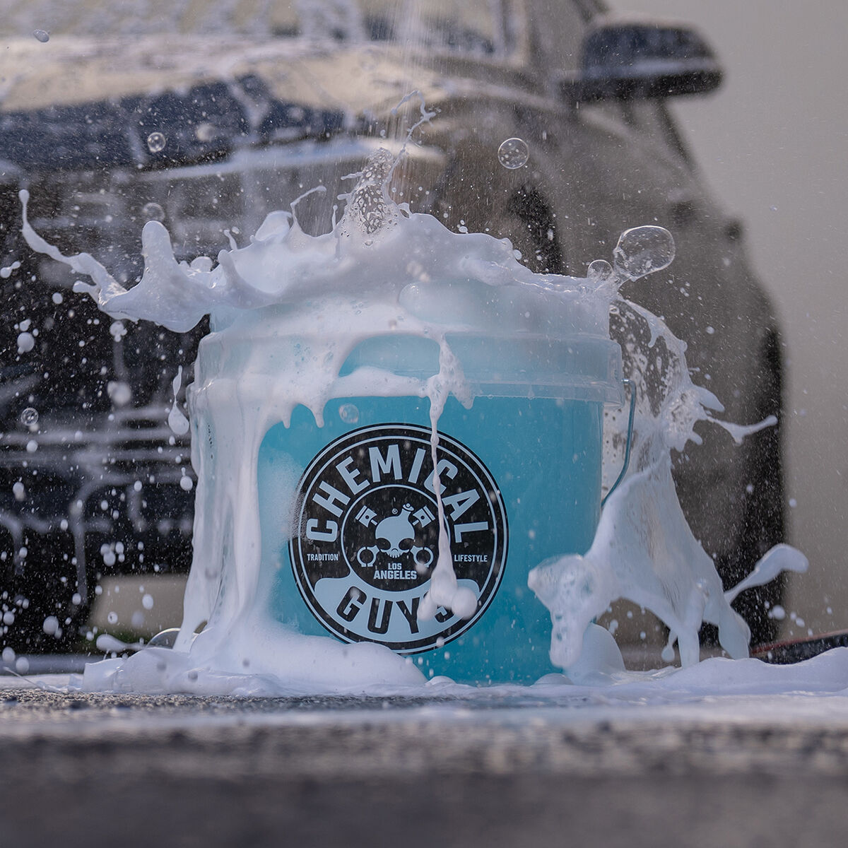 Chemical Guys Ultra Clear Bucket 17 Litre, , scaau_hi-res