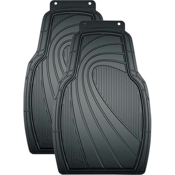 Armor All PVC Car Floor Mats - Front Pair, Black, , scaau_hi-res