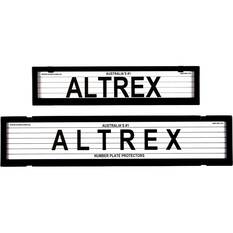 Altrex Number Plate Protector - 6 Figure European With Lines 6LEP, , scaau_hi-res