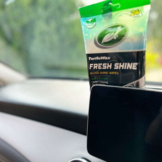 Turtle Wax Fresh Shine Gloss Wipes 24 Pack, , scaau_hi-res