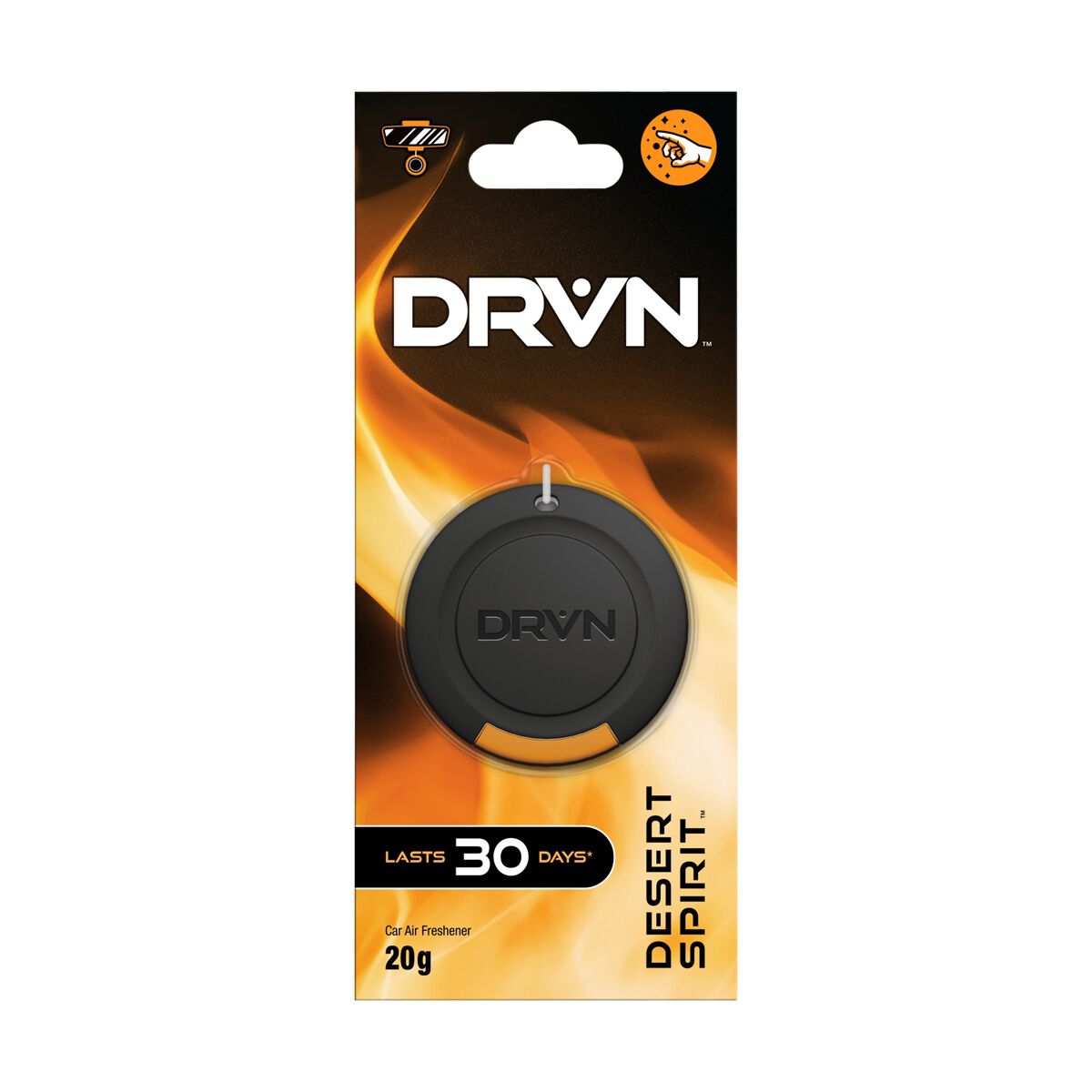 DRVN Desert Spirit Hanging Disc Air Freshener - 1 Pack, , scaau_hi-res