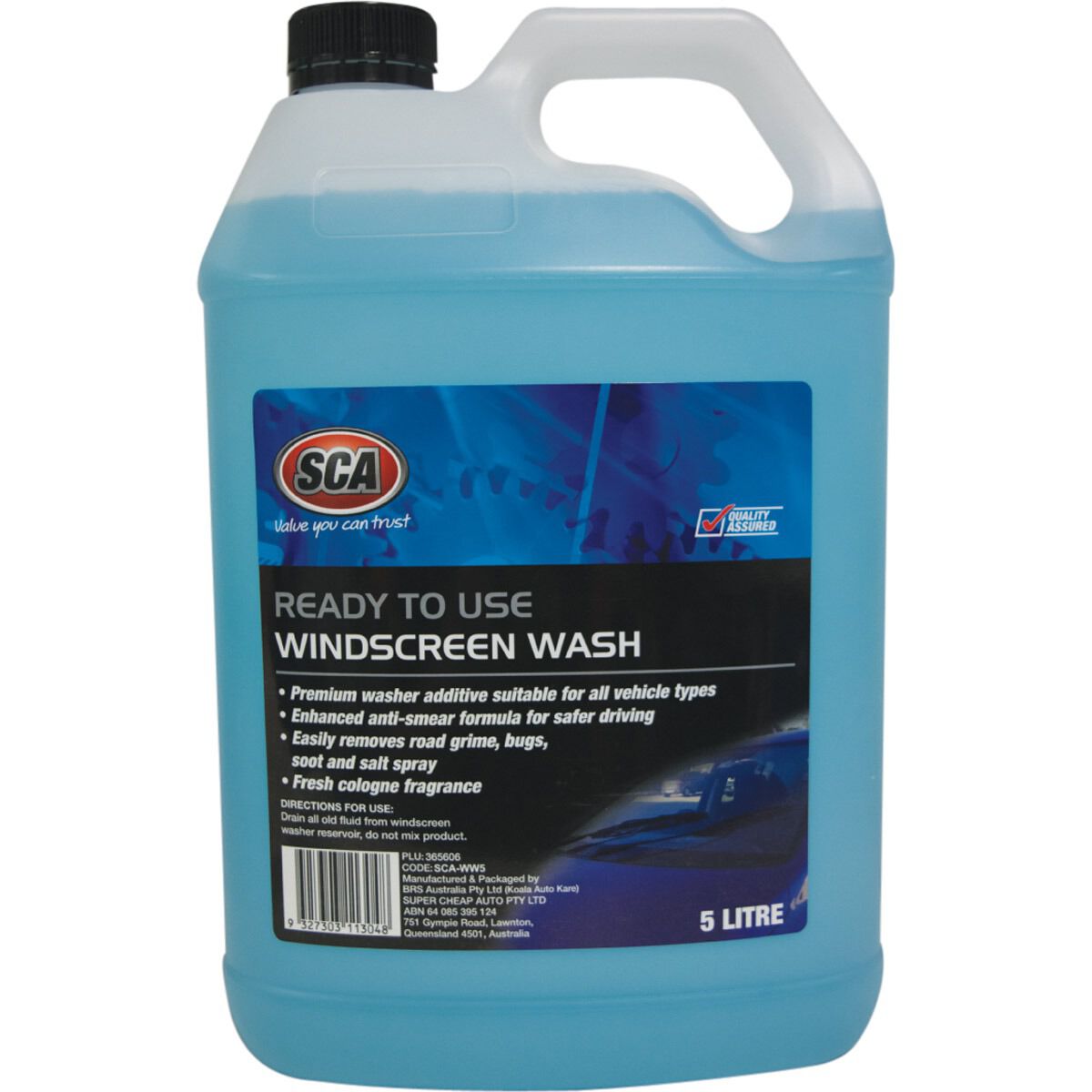 Windscreen washers outlet