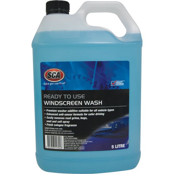 Sca Windscreen Wash Ready To Use 5l Supercheap Auto