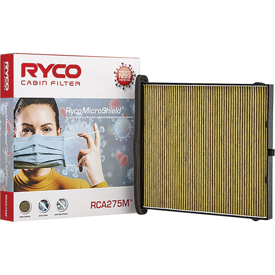 Ryco Cabin Air Filter N99 MicroShield RCA275M, , scaau_hi-res