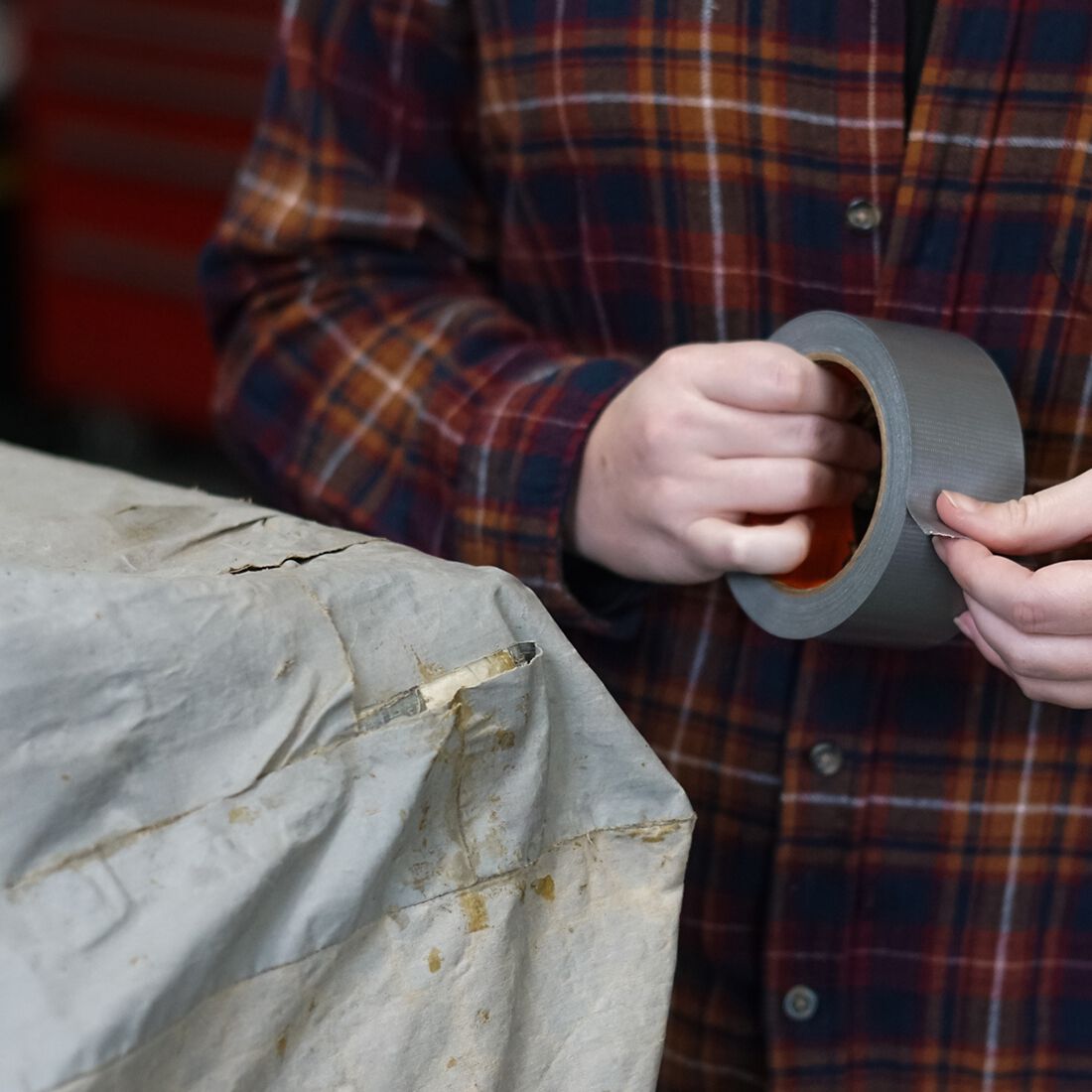 Gorilla Tape Black 48mm x 27.4m, , scaau_hi-res