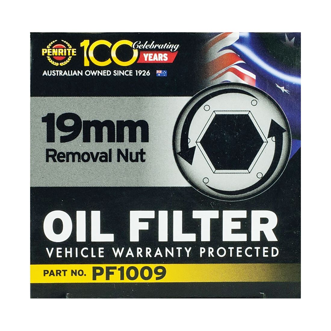 Penrite Oil Filter PF1009 (Interchangeable with Z1155), , scaau_hi-res