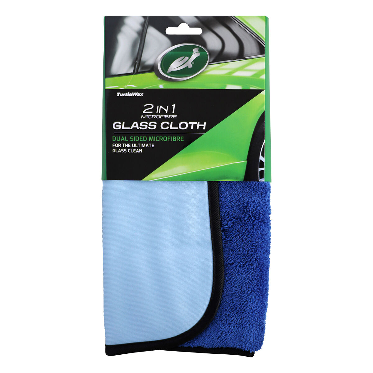 Turtle Wax 2-In-1 Microfibre Glass Cloth, , scaau_hi-res