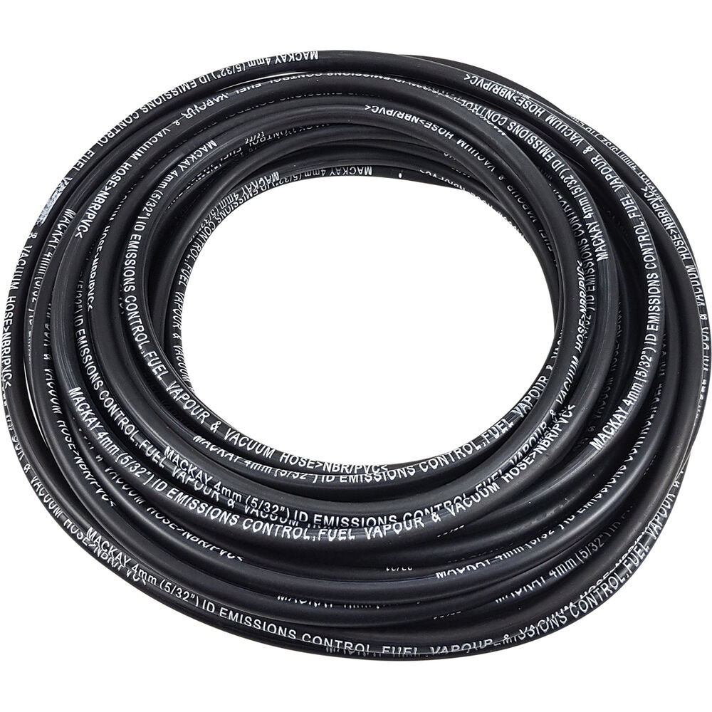 Mackay Emission & Fuel Vapour Hose 4mm (5/32 inch) Per Metre