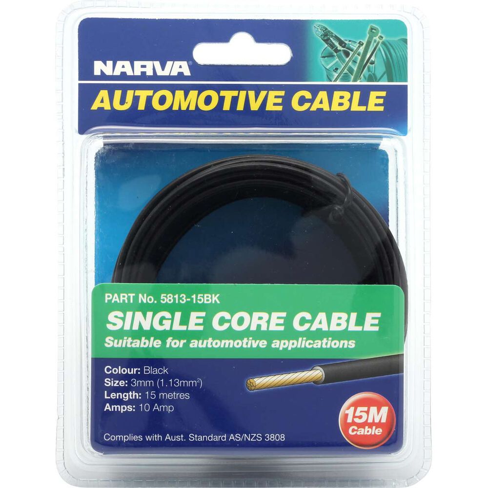 Narva Automotive Cable Single Core 10 AMP 15 Metres Supercheap Auto