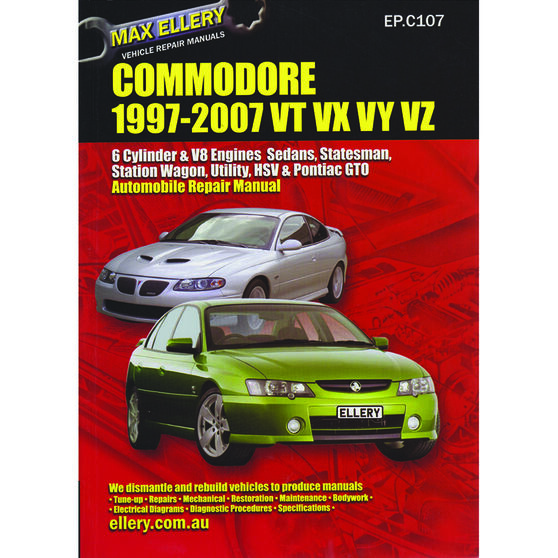 Max Ellery Car Manual For Holden Commodore 1997-2004 - EP.C107, , scaau_hi-res