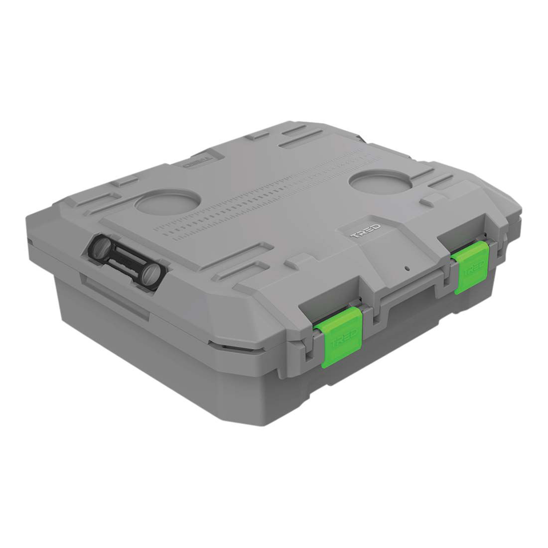 TRED Shallow Storage Box 25L Grey, , scaau_hi-res