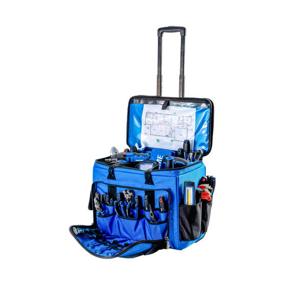 Kincrome Technicians Rolling Tool Bag 460mm, , scaau_hi-res