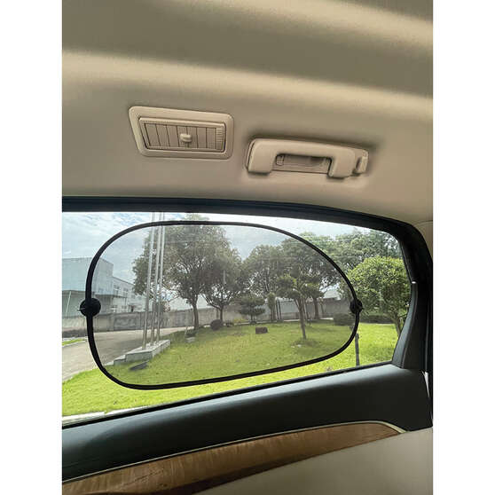 SCA Window Shade - Side, Contour, Black 38x65cm, Pair, , scaau_hi-res