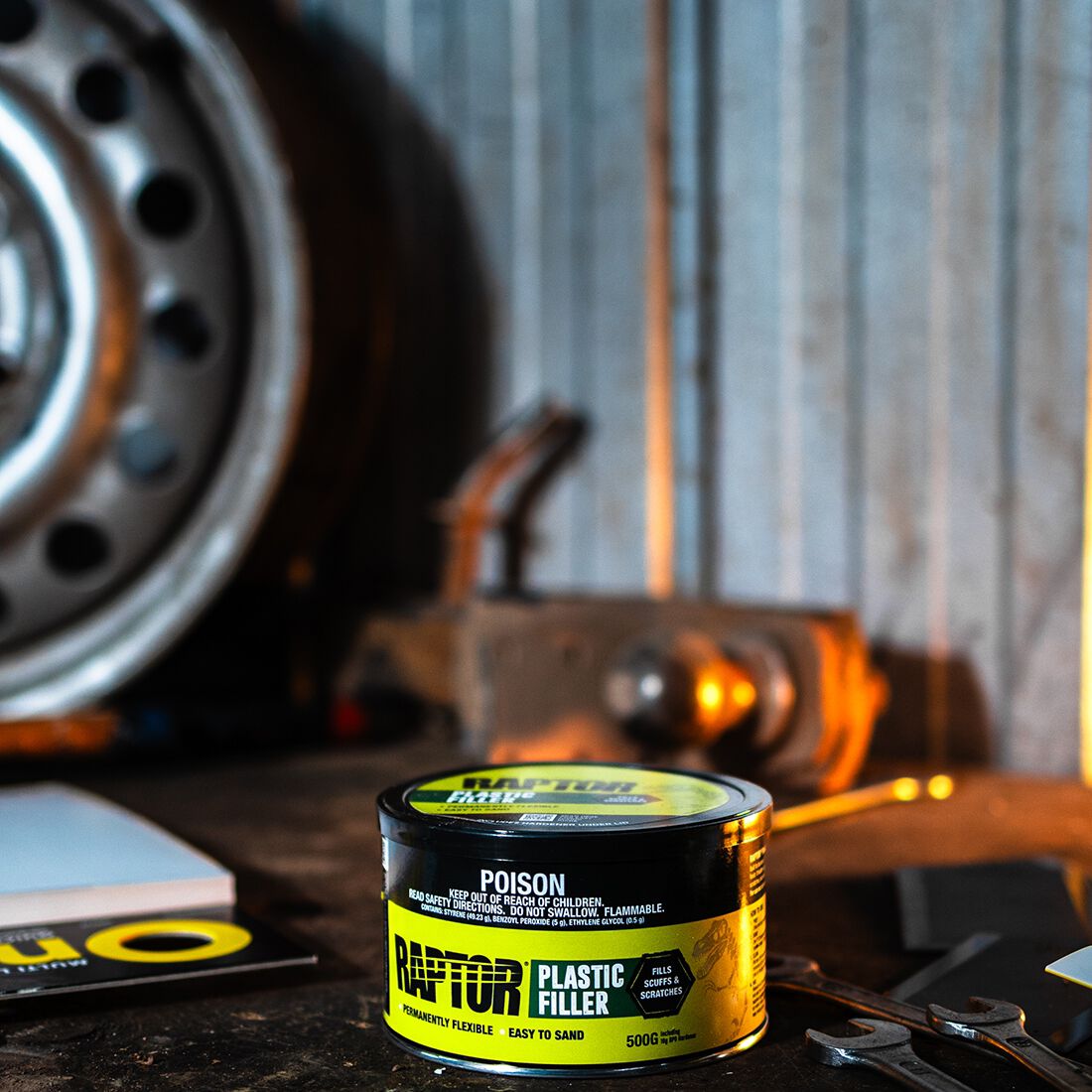 Raptor Plastic Filler 500g, , scaau_hi-res