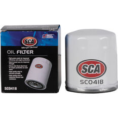 SCA Oil Filter SCO418 (Interchangeable with Z418), , scaau_hi-res