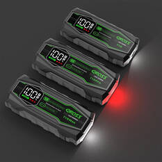 CAROSS T18Max 12V 2000A Compact Smart Lithium Jump Starter With Built-in 3 Mode Light, , scaau_hi-res