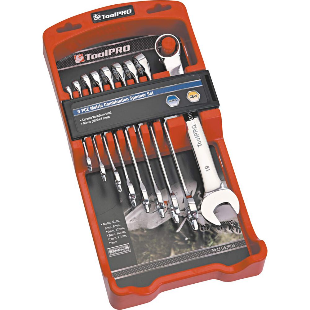 Toolpro Spanner Set Combination Metric 9 Piece Supercheap Auto