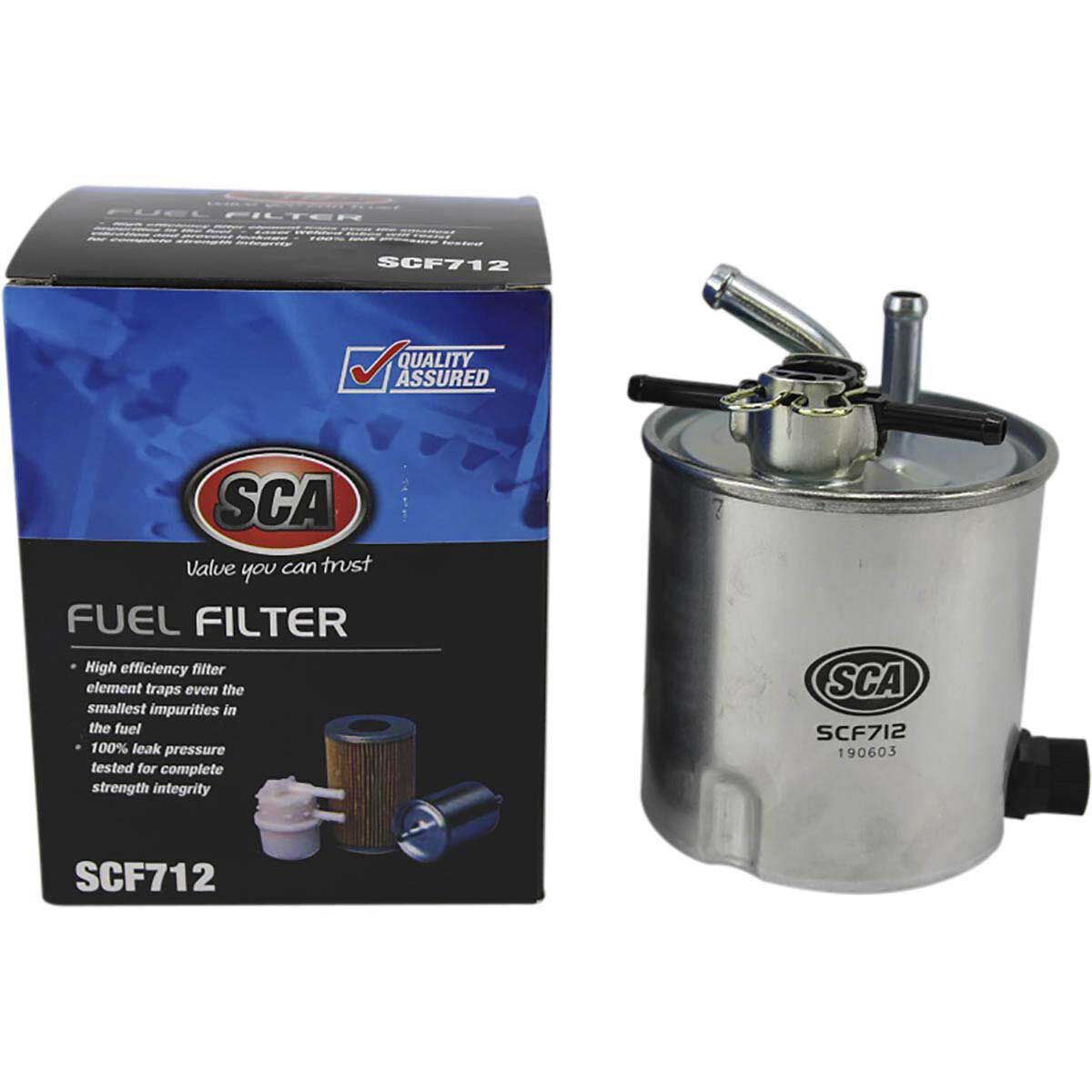 SCA Fuel Filter SCF712 (Interchangeable with Z712) Supercheap Auto