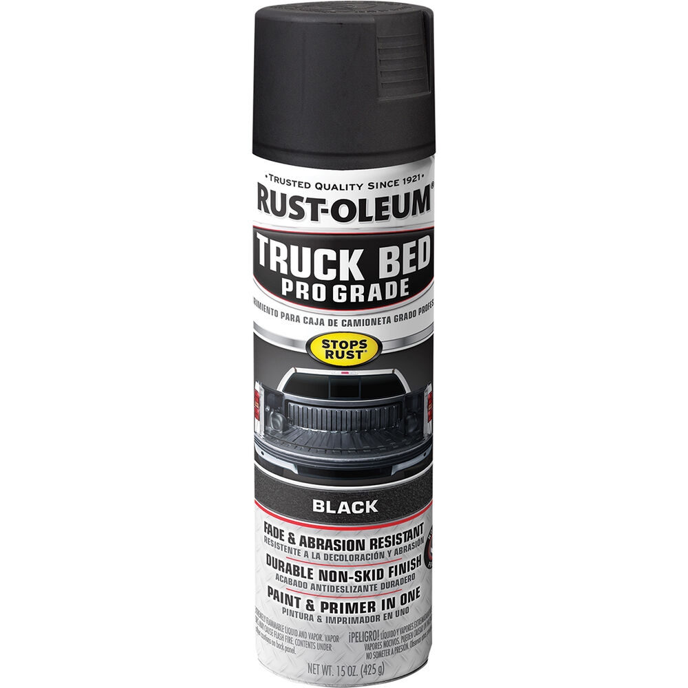 RustOleum Truck Bed Pro Grade Aerosol, Black 425g Supercheap Auto