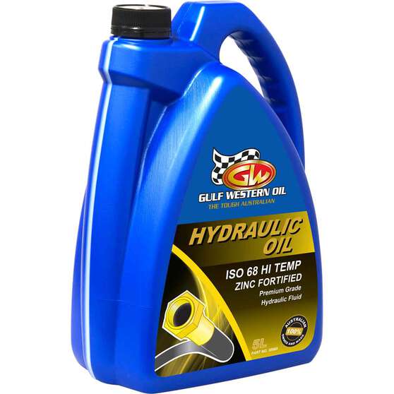 Gulf Western Superdraulic Hydraulic Oil - ISO 68, 5 Litre, , scaau_hi-res