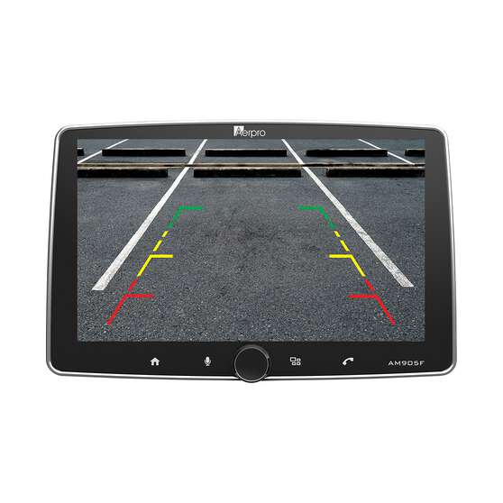 Aerpro 9" Floating Screen Apple CarPlay & Android Auto Monitor, , scaau_hi-res