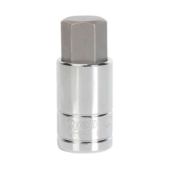ToolPRO Single Hex Socket - 1/2" Drive, 17mm, , scaau_hi-res