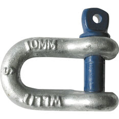 Trojan D Shackle - High Tensile, Rated to 1000kg, 10mm, , scaau_hi-res
