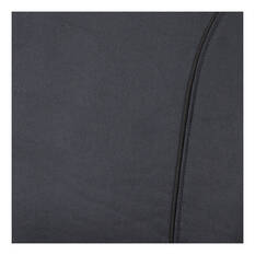 Ridge Ryder Canvas Seat Cover Charcoal/Black Piping Adjustable Headrests Rear Seat 06H, , scaau_hi-res