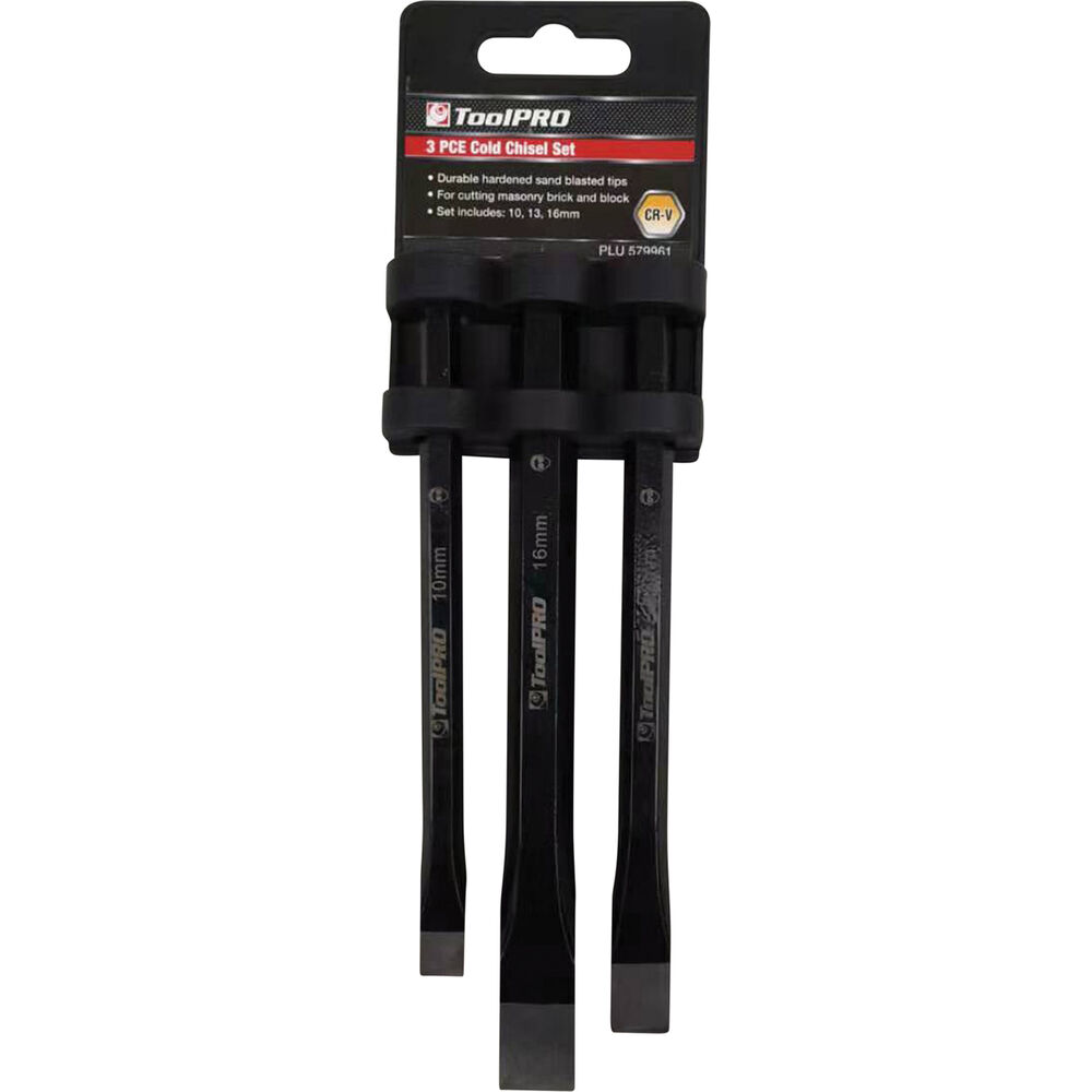ToolPRO Cold Chisel Set 3 Piece Supercheap Auto