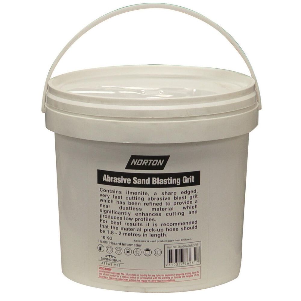 Norton Air Sand Blasting Grit 10kg Supercheap Auto