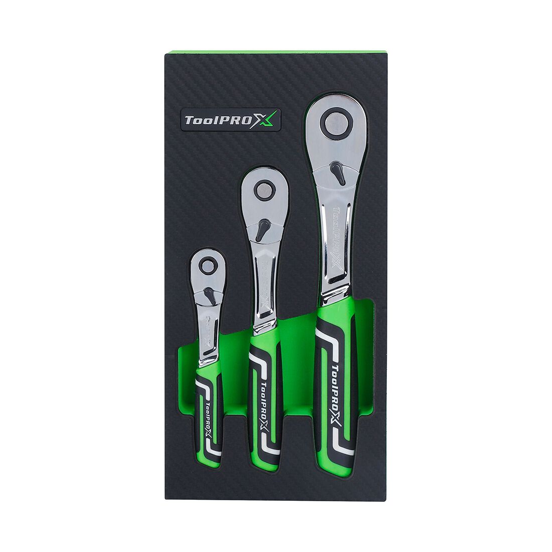 ToolPRO-X 144 Position Ratchet Set 3 Piece, , scaau_hi-res