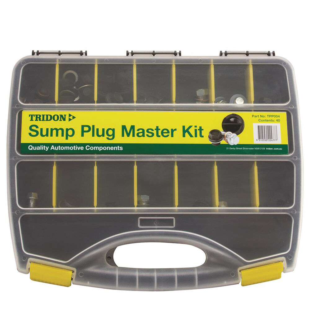 Tridon Sump Plug Master Kit TPP004 Supercheap Auto