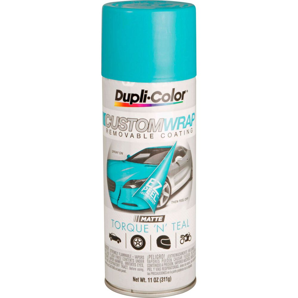 DupliColor Aerosol Paint Custom Wrap Torque N' Teal, 311g