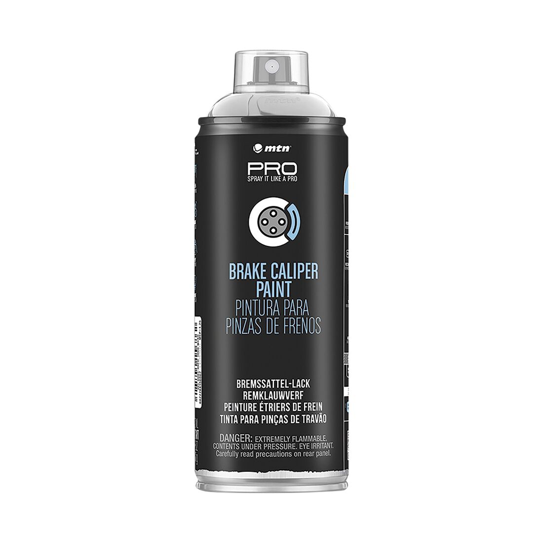 MTN PRO Caliper Paint Silver 400ml Spray Paint, , scaau_hi-res