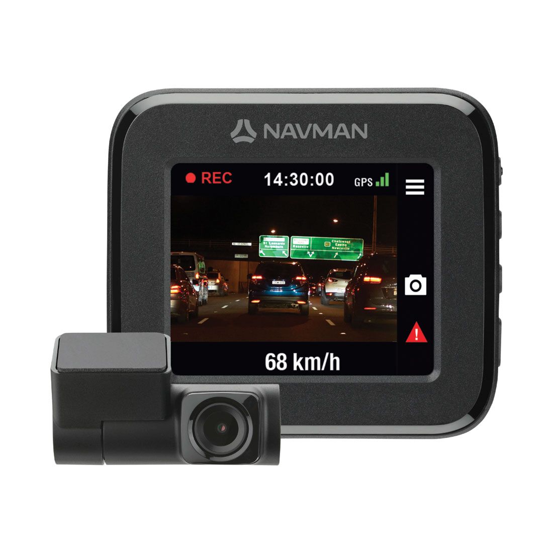 Navman AUTO570 1080P Dual Dash Camera with GPS, , scaau_hi-res