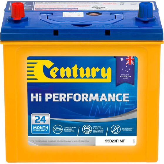 Century Hi Performance Car Battery 55d23r Mf Supercheap Auto