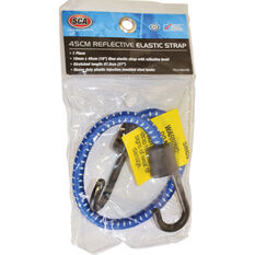 SCA Reflective Bungee Cord - 45cm, Blue, , scaau_hi-res