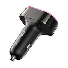 Cabin Crew 12V 70W 4 Port USB-A/USB-C In-Car Fast Charger, , scaau_hi-res