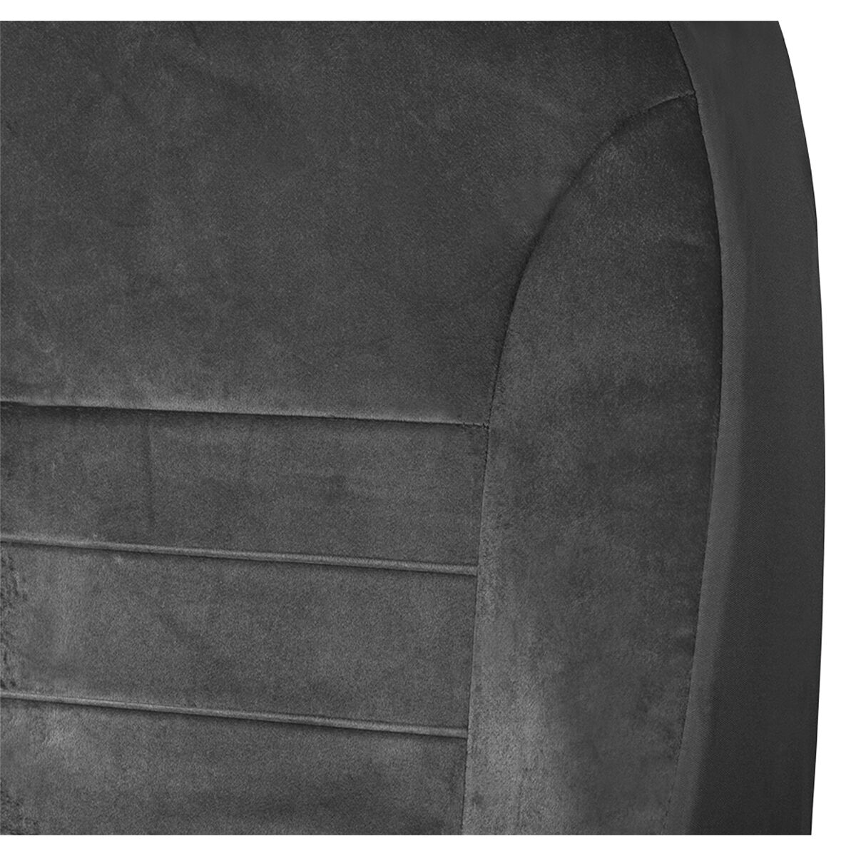 SCA Velour Executive Seat Cover Pack Grey Adjustable Headrests Airbag Compatible 30&06H SAB, , scaau_hi-res