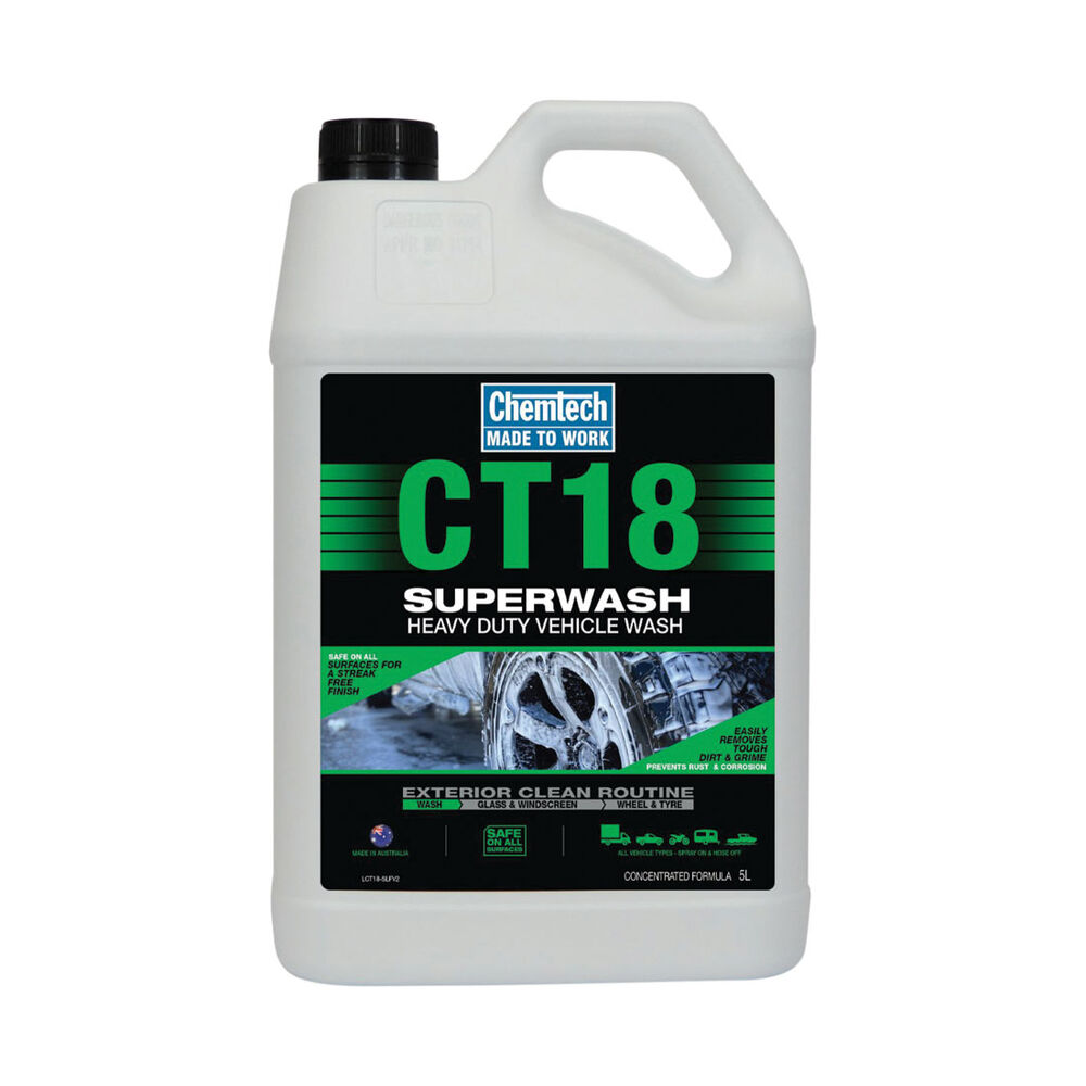 Chemtech CT18 Superwash Truck Wash 5 Litre Supercheap Auto