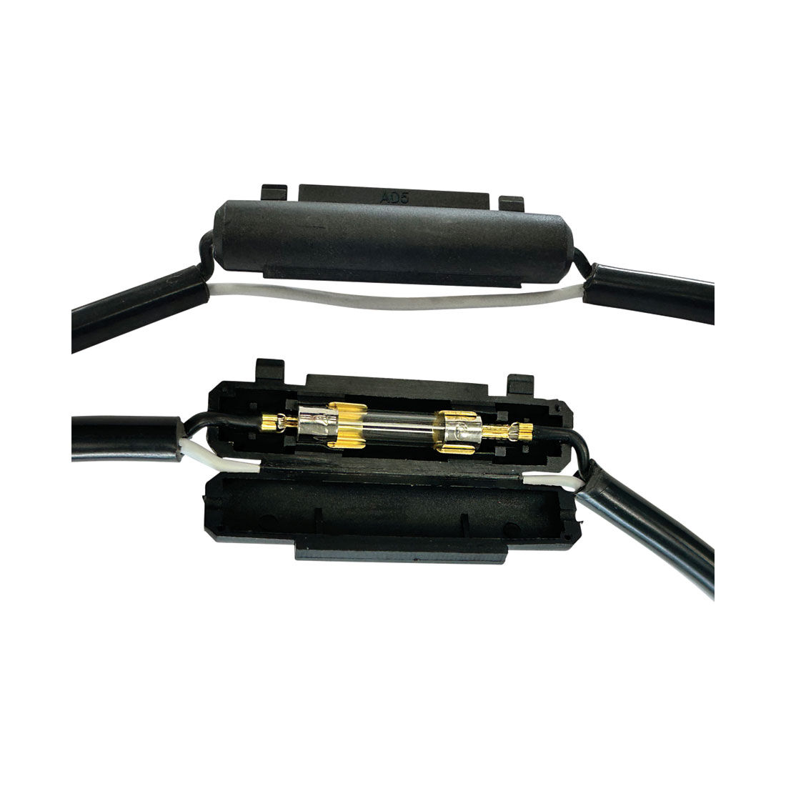 Ridge Ryder 50 Amp Plug - 12V Twin Socket, 30cm, 16 AWG, , scaau_hi-res