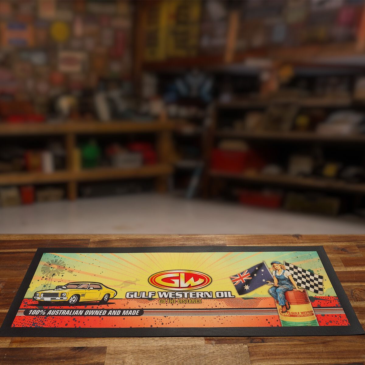 Gulf Western Bar Mat - 700 &times; 250 &times; 1.5mm, , scaau_hi-res