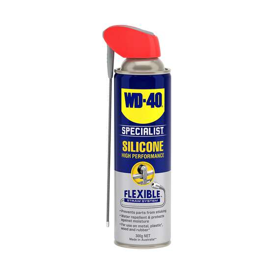 WD-40 Specialist High Performance Flexible Straw Silicone Spray - 300g, , scaau_hi-res