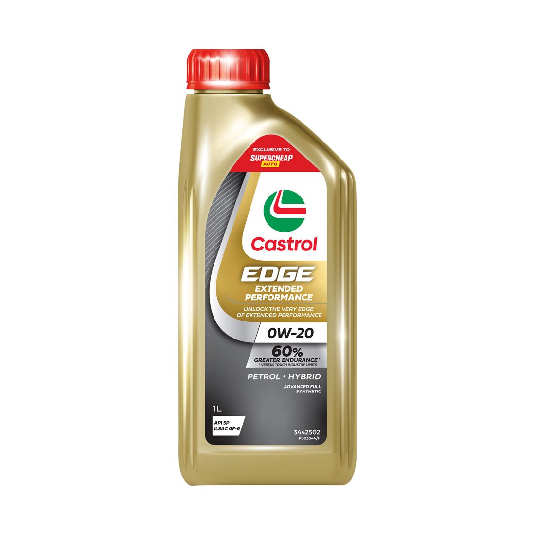 Castrol EDGE Extended Performance Engine Oil 0W-20 1 Litre, , scaau_hi-res
