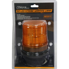 Calibre Amber Warning Lamp - 60 LED Magnetic Base, , scaau_hi-res