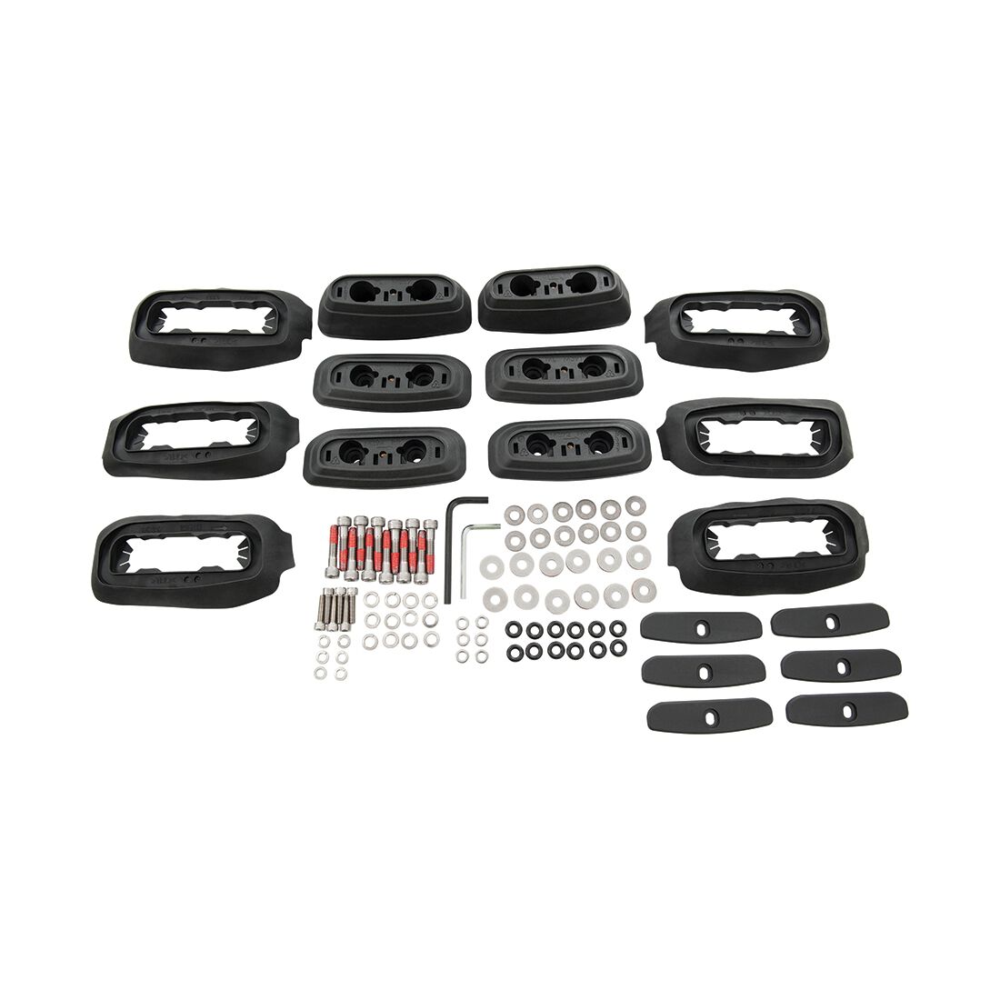 Rhino-Rack Base Kit to suit Prado 150 11/09 6Pcs - RCP23-BK, , scaau_hi-res
